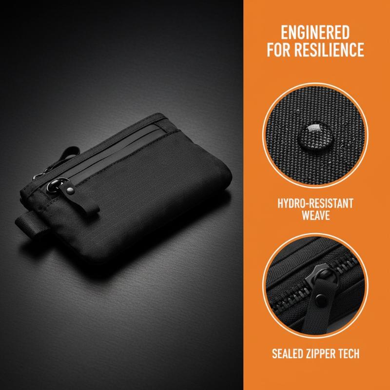 Edc Concealed Carry - Тактический водонепроницаемый маленький кошелек для монет