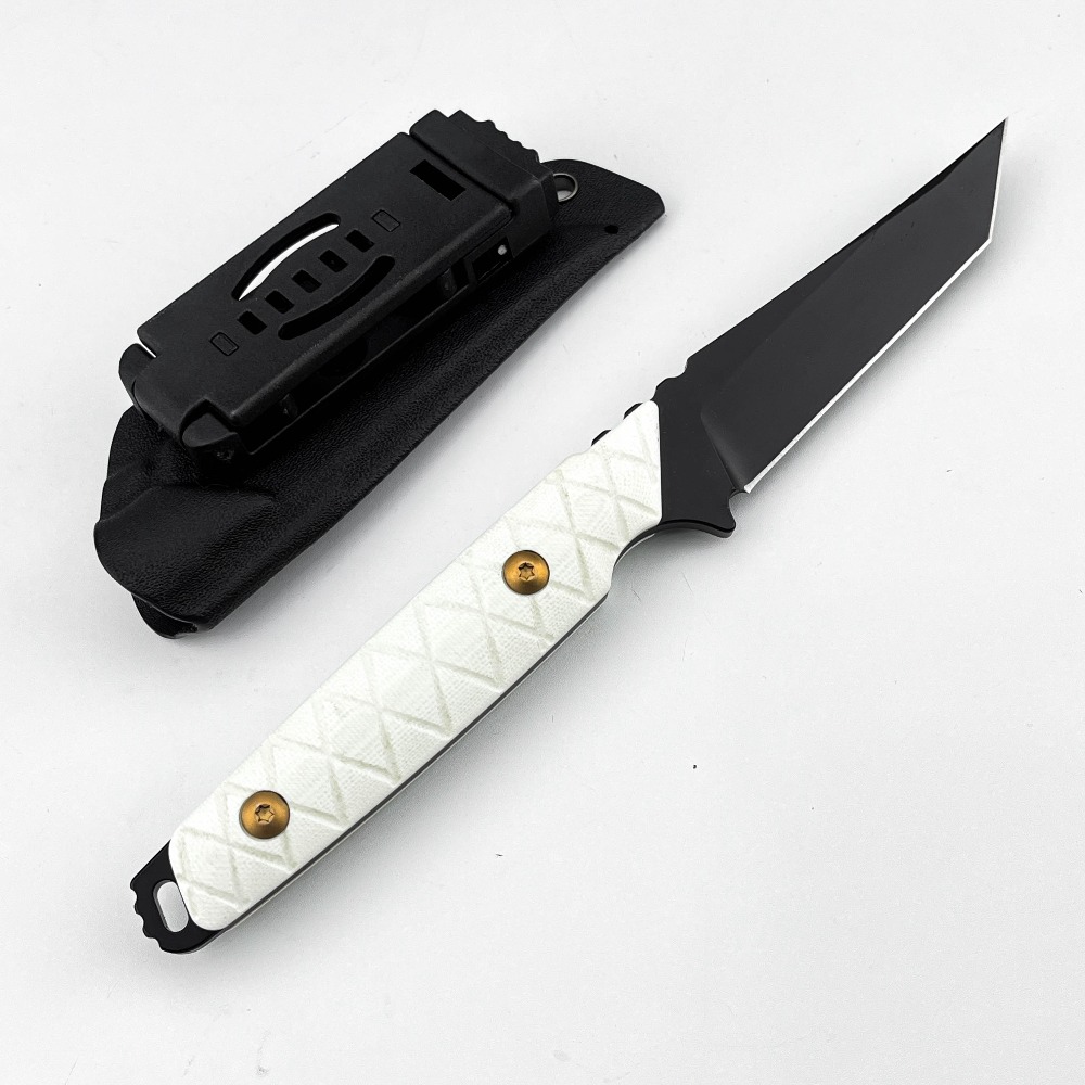 Edc Carry Fixed Blade - Новый нож с фиксированным клинком, белая