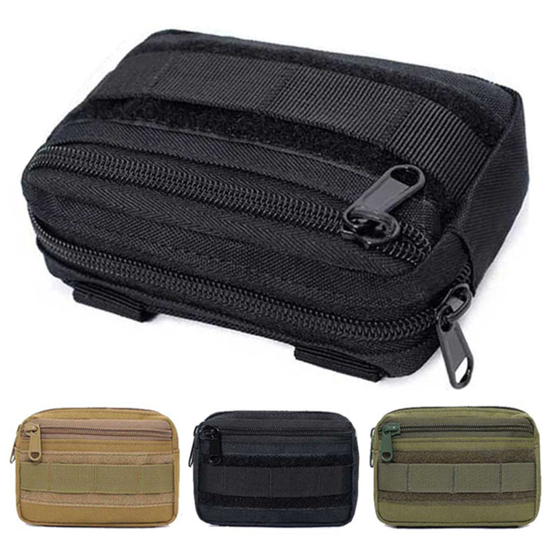 Edc Carry Box - Двухслойная сумка EDC, мужская тактическая поясная