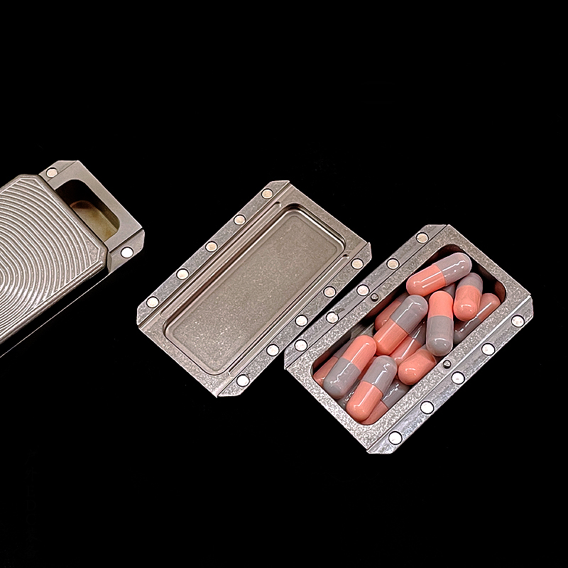 Новинка TC4 титановый контейне – обзор и цена Edc Pill Carry
