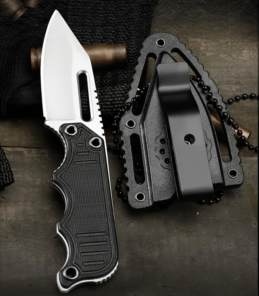 Портативный нож для шеи с ножн – обзор и цена Edc Carry Fixed Blade