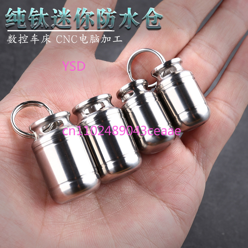 Миниатюрный титановый водонепр – обзор и цена Edc Pill Carry