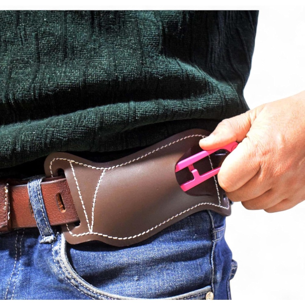 Чехол для складного ножа 5 дюй – обзор и цена Leather Edc. Carry Pouch