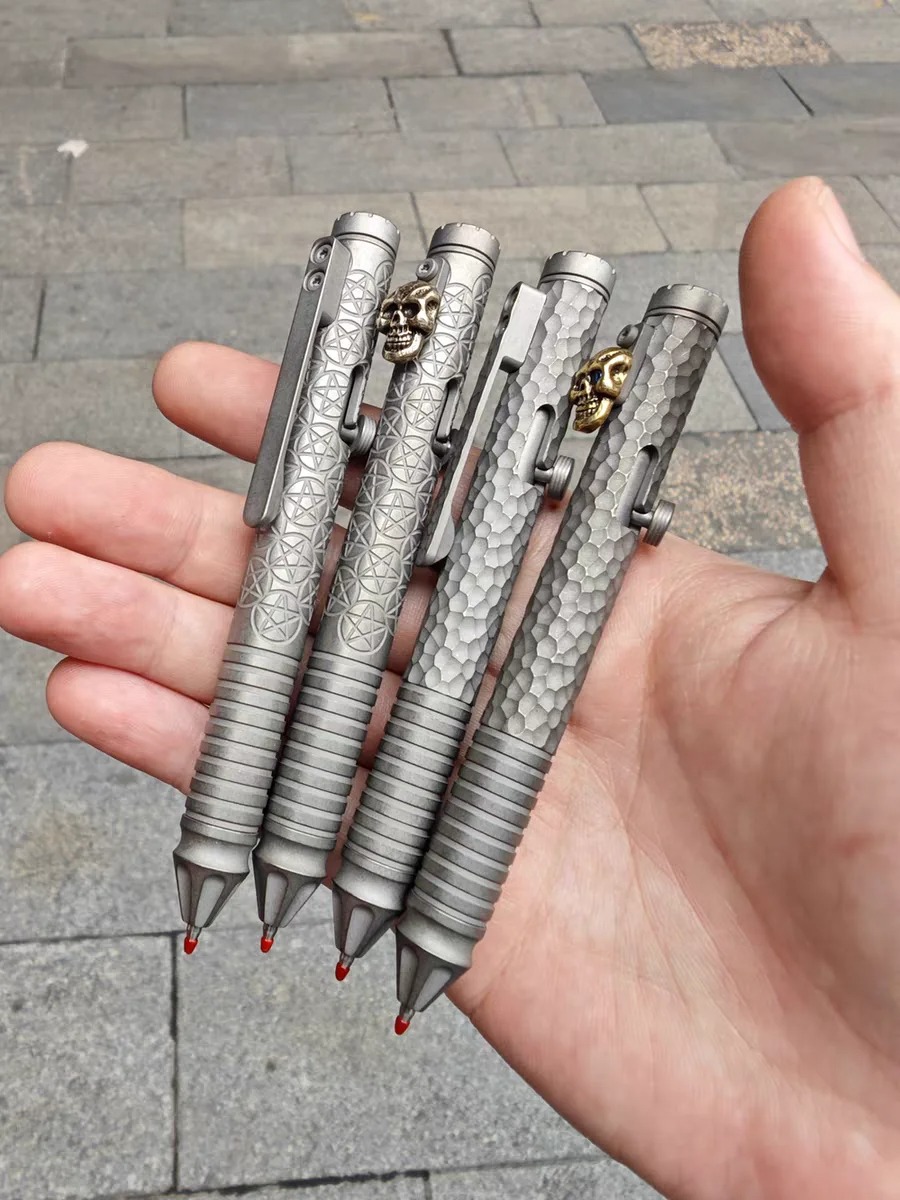 Титановая ручка из сплава TC4  – обзор и цена Edc Carry Pen