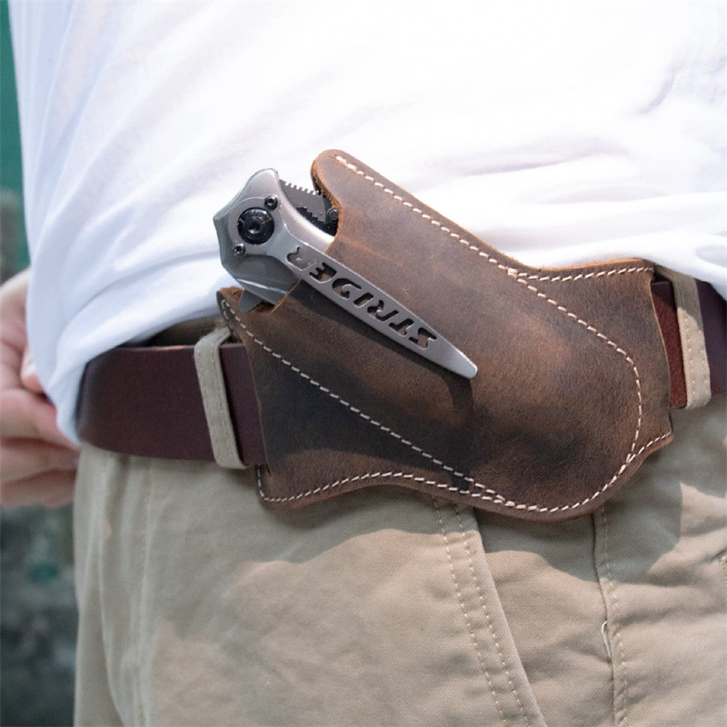 Тактическая поясная сумка EDC  – обзор и цена Leather Edc. Carry Pouch