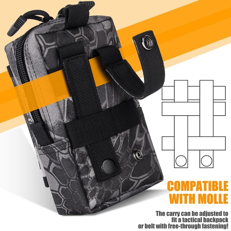 Тактическая поясная сумка MOLL – обзор и цена Edc Carry Box