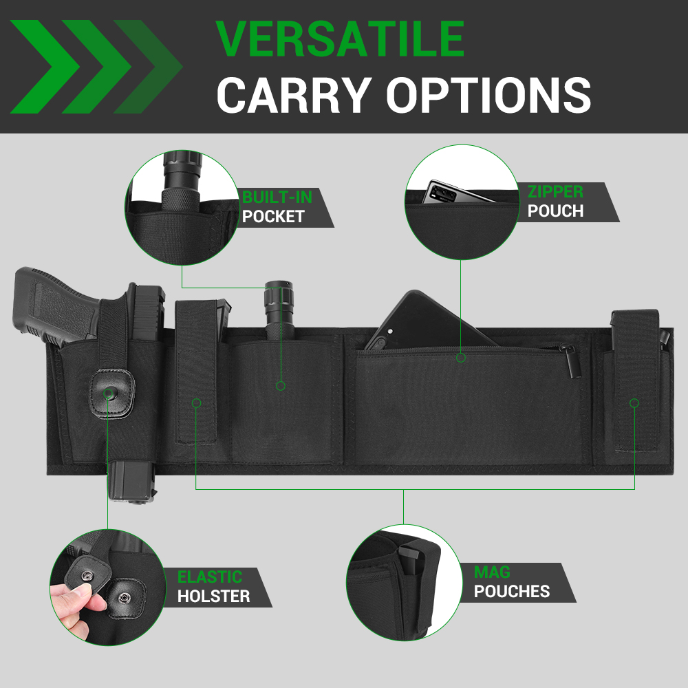 Кобура-пояс для скрытого ношен – обзор и цена Edc Carry Gun